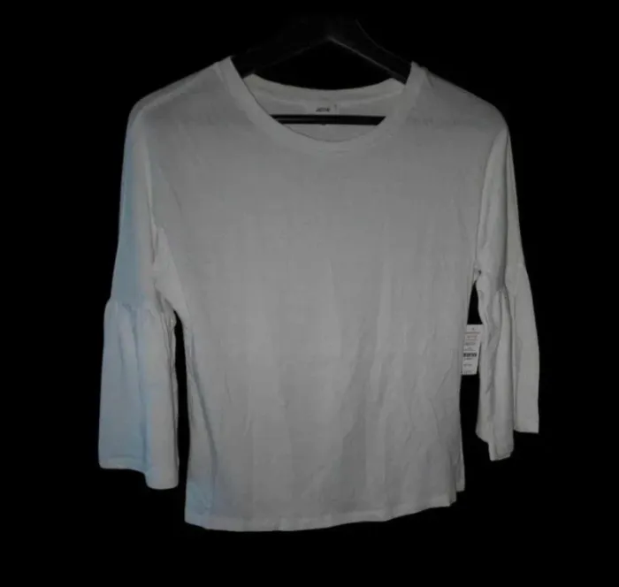 Haut tee shirt blanc femme taille XS / 34 - photo numéro 5