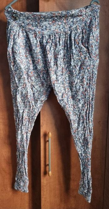Pantalon léger (fleuris), L-XL