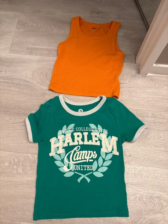 Lot de 2 croc top 10 ans