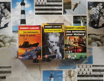 3 Robert Ludlum Une invitation pour Matlock Le pacte Holcroft La mémoire dans la peau