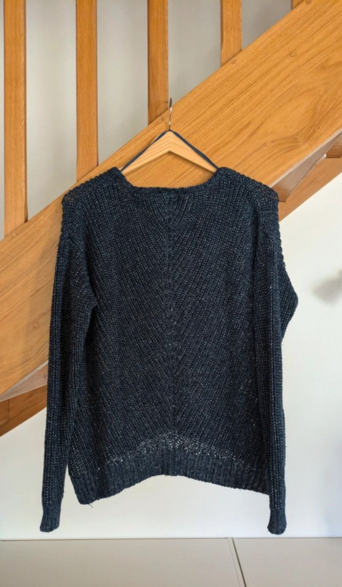 🔹pull grosse maille à col v Creeks - m - photo numéro 4