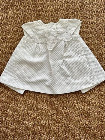 Petite robe blanche Zara 3-6M / 68cm