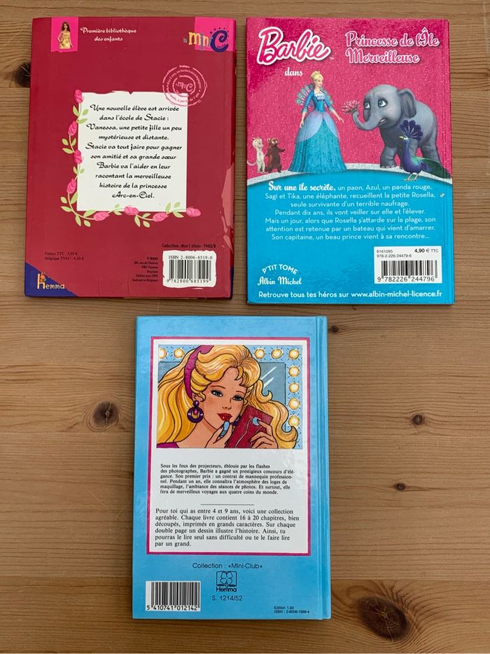 Lot de 3 livres Barbie - photo numéro 2