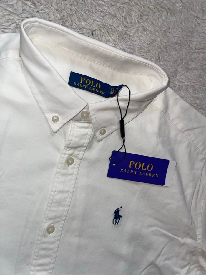 Chemise Ralph Lauren, homme blanche taille xl - photo numéro 4