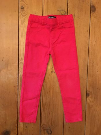 Pantalon jegging skinny rose fushia InExtenso