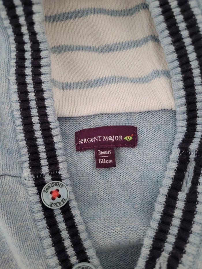 Gilet Sergent Major 3 mois - photo numéro 2