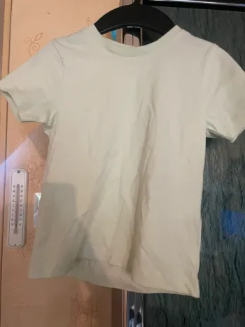 Tee shirt vert eau