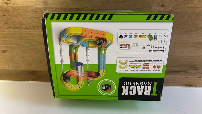 Kit de train électrique magnétique flexible Clickrail 81 pièces - photo numéro 2