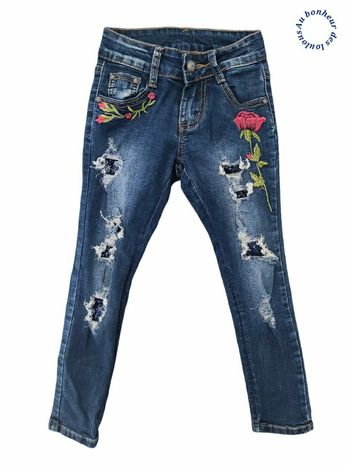 4 ans fille pantalon jean