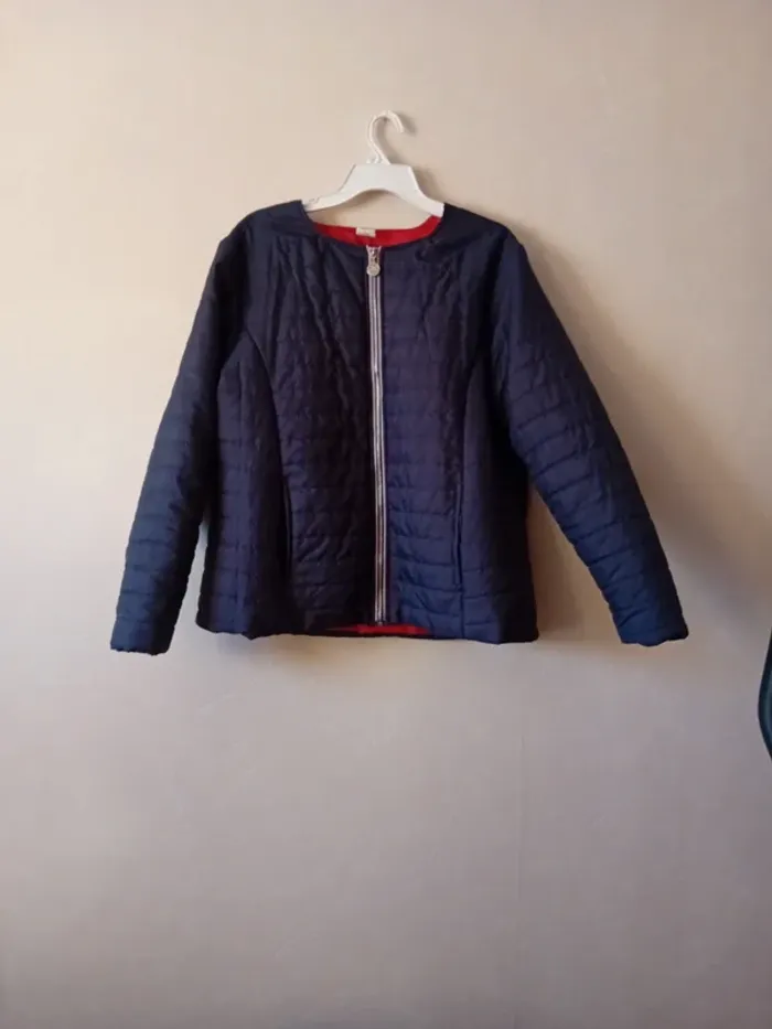 Veste matelassé légère bleu marine damart