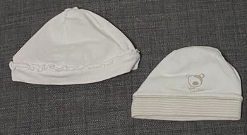 Lot de 2 bonnets