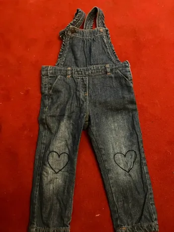 Salopette en jean 2 ans verbaudet