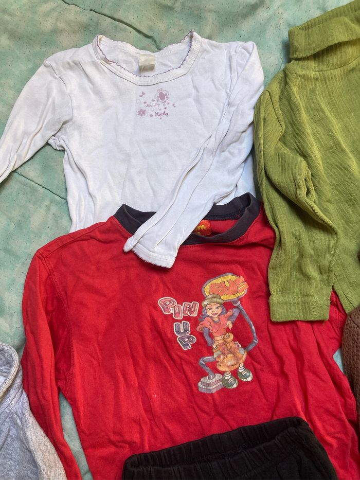 Lot de 7 habits fille hiver 4 ans - photo numéro 3