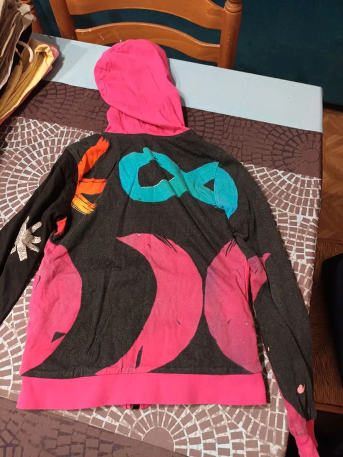 Gilet fille 8-10 ans desigual - photo numéro 3