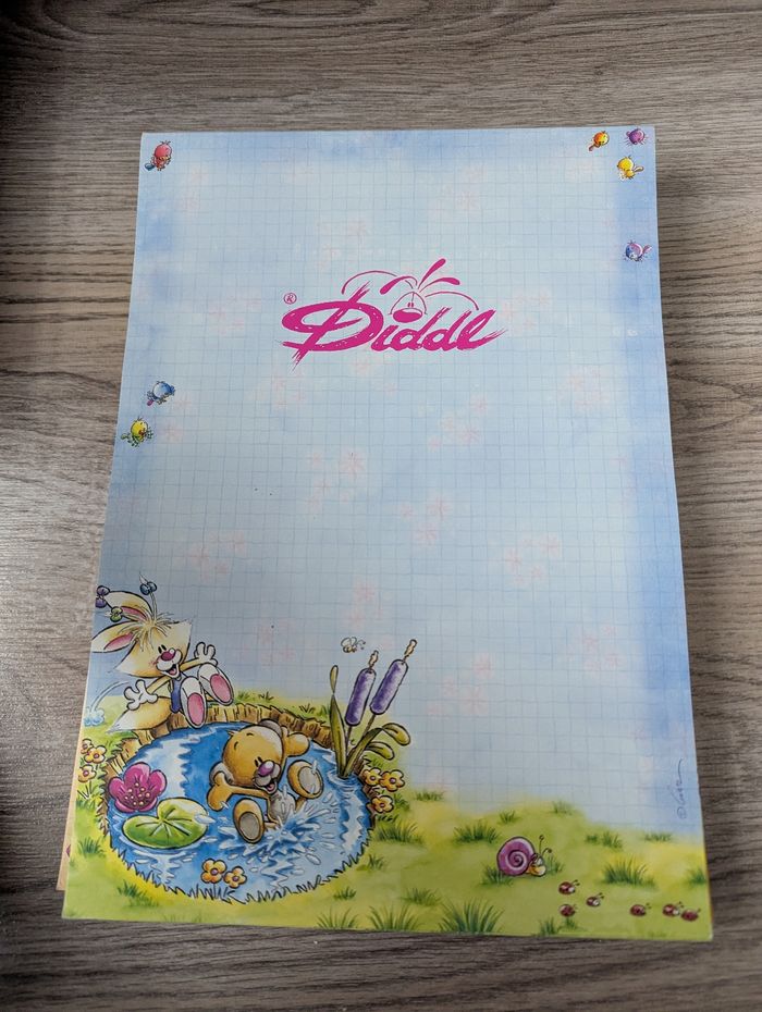 Carnet bloc note diddl