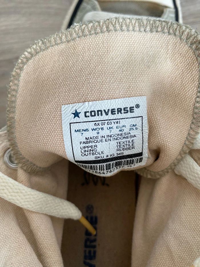 Converse hautes 40 - photo numéro 12