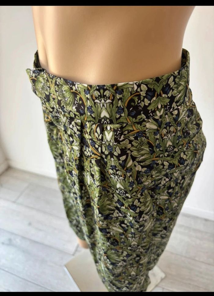 Bermuda femme neuf Zara imprimé fleuri - Taille S - photo numéro 6