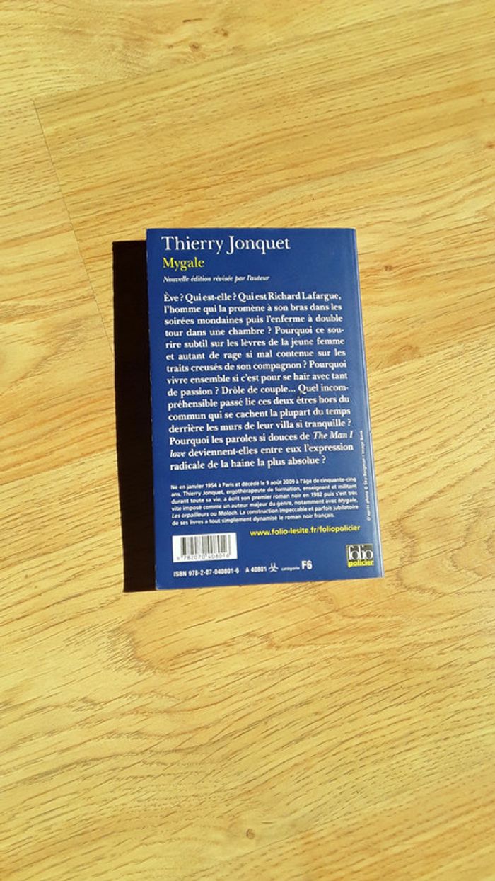 Mygale de Thierry Jonquet - photo numéro 2