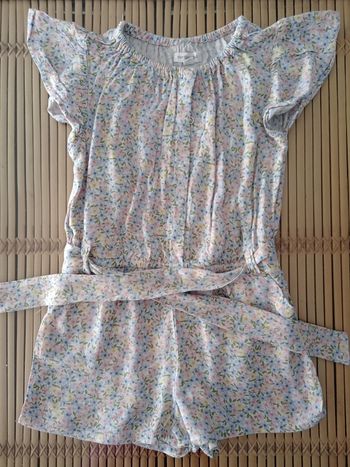 Combishort légère 4 ans fleurie neuve