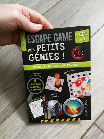 Escape Game des petits génies ! Larousse