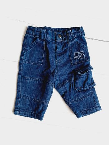 Vêtement bébé garçon pantalon jean Tissaia 3 mois