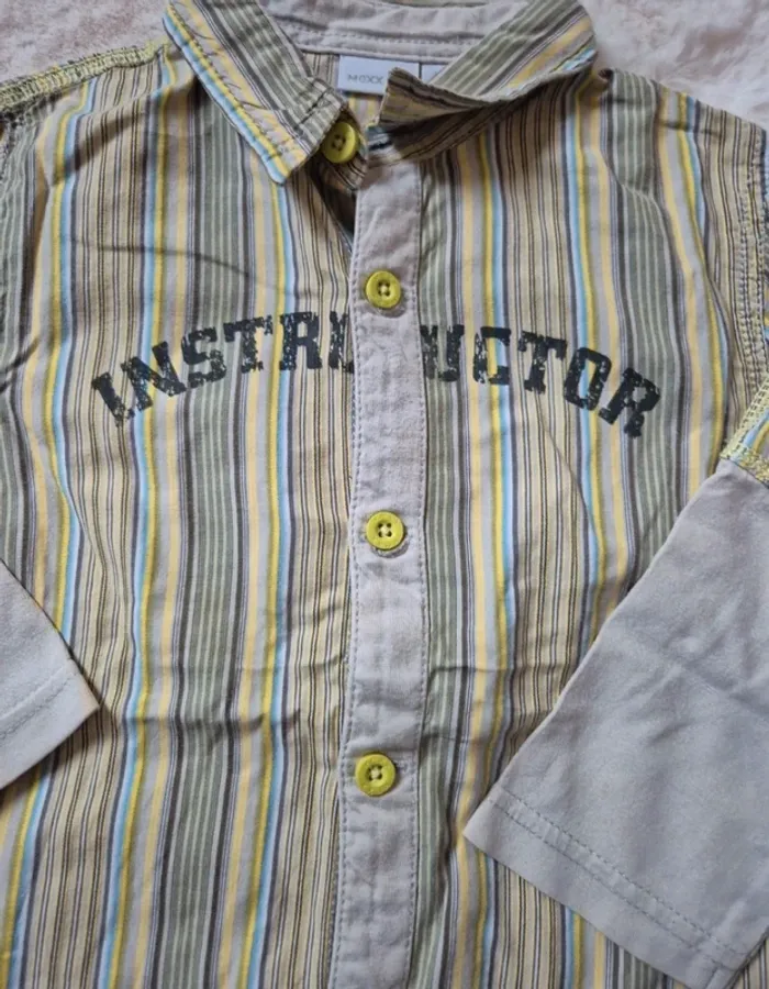 Chemise manches longues garçon 24 mois Mexx - photo numéro 3