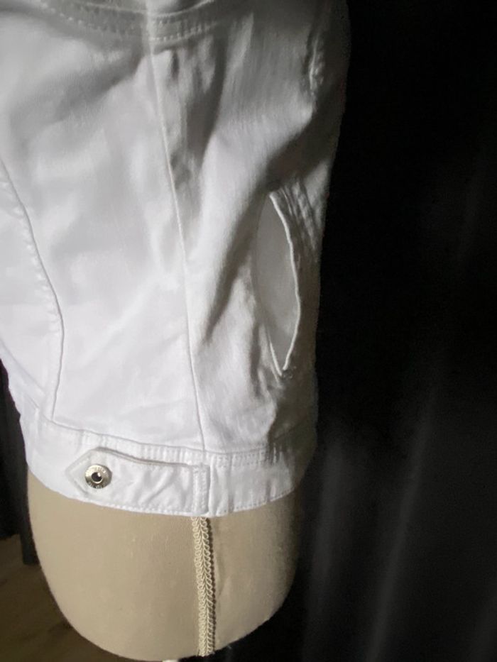 Veste blanche en jean Cache-Cache - photo numéro 5