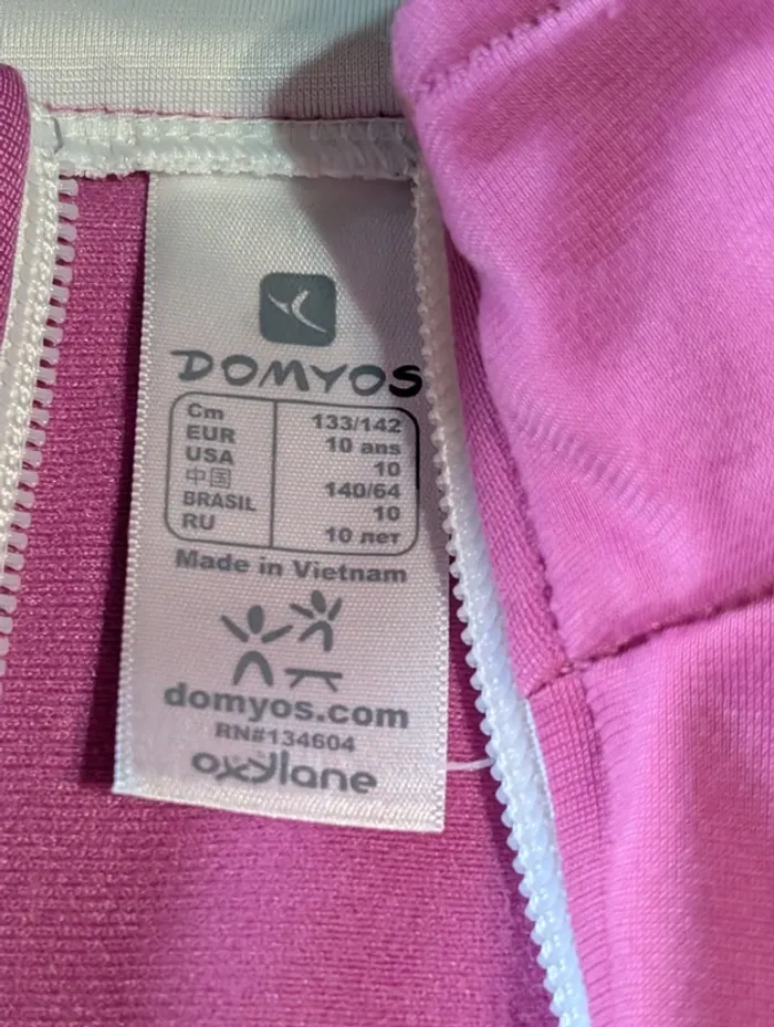 Veste survêtement 10 ans - photo numéro 2