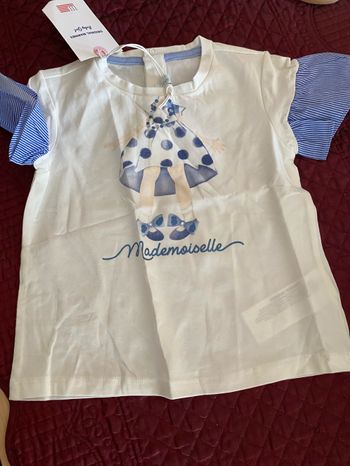 Superbe tee shirt taille 9 12 mois Original Marines  Neuf