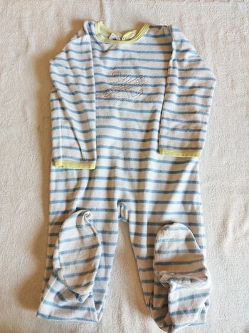 Pyjama velour petit bateau 3 ans
