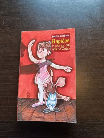 Livre RAPIDOS LE PETIT RAT QUI REVAIT D'OPERA