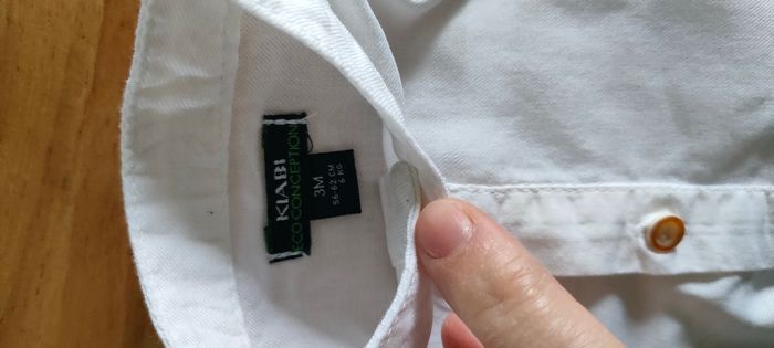 Chemise légère 3 mois Kiabi - photo numéro 2