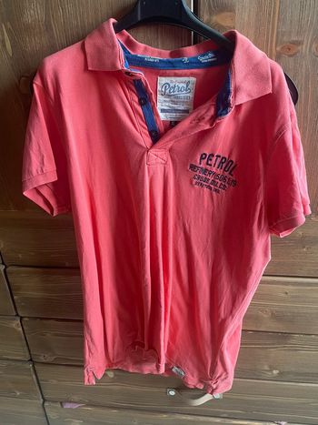 Polo corail/orange petrol industries