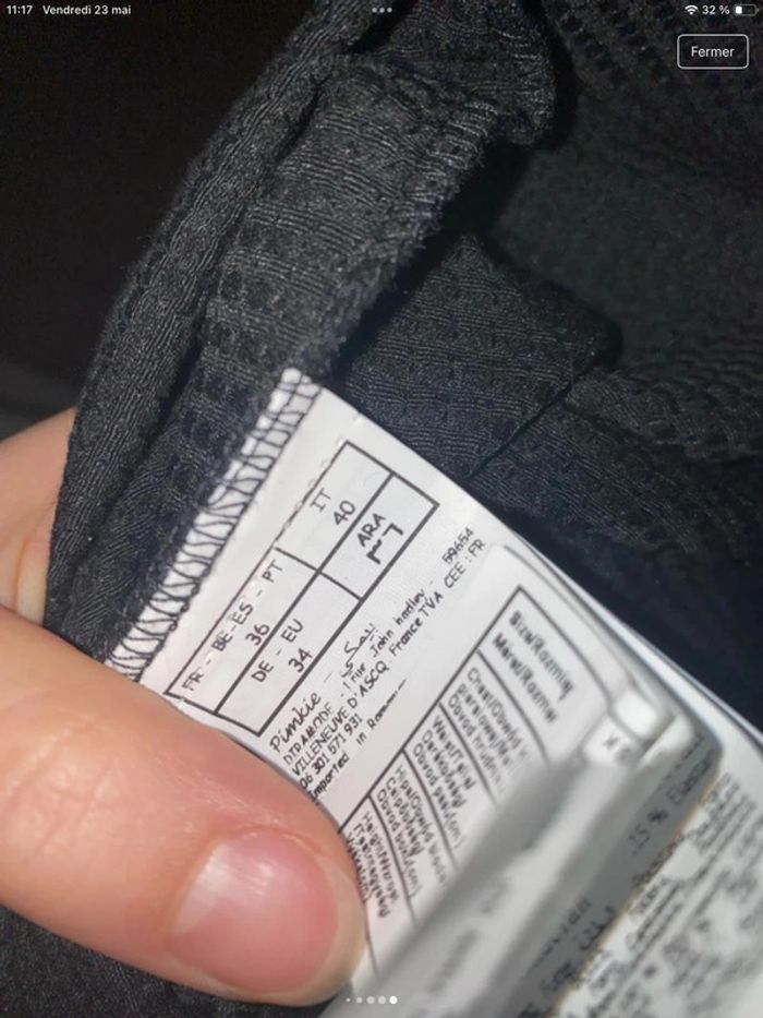 Robe noir à paillette - Pimkie - Taille S - photo numéro 7