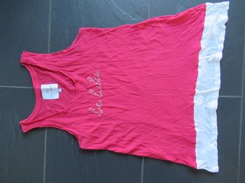 Débardeur / Top femme 36 / S Lulu Castagnette + don d'un débardeur