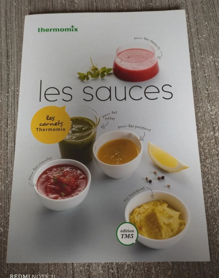 Livre Thermomix les sauces