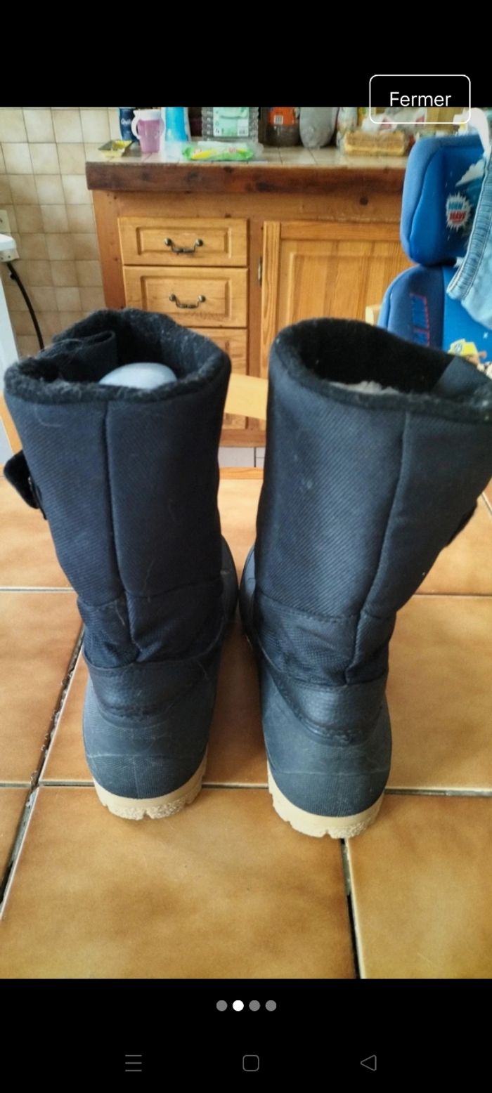 Bottes de ski noires - photo numéro 2