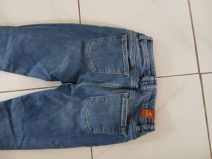Pantalon jean caporal fille taille 14 ans tres bonne etat - photo numéro 5