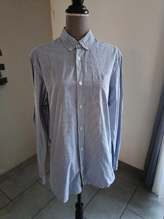 Chemise à rayures Homme Jules Taille L