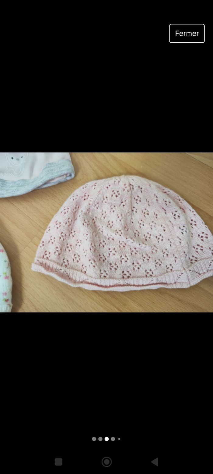 Les bonnets ne sont pas épais. Idéal pour temps doux printemps automne - photo numéro 2