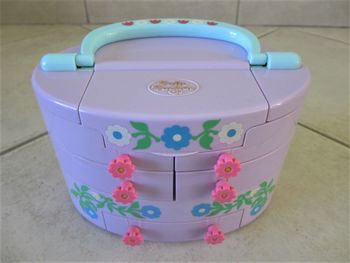 Polly Pocket Bluebird 1991 – Pullout Playhouse Make-up