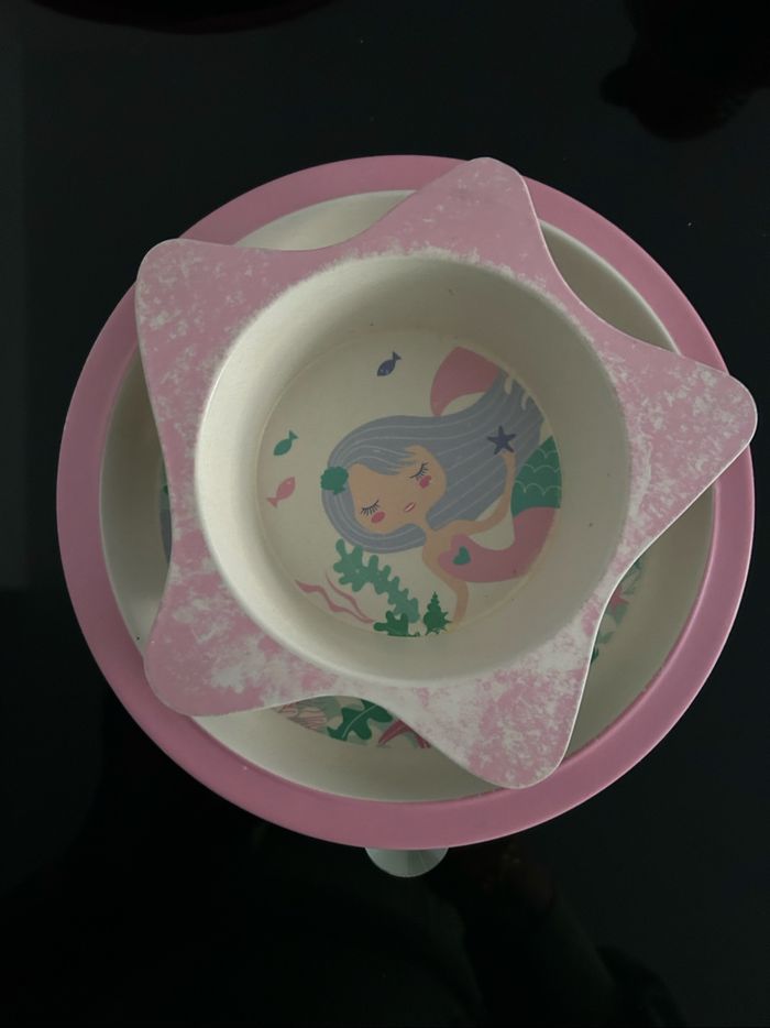 Lots de assiettes enfants