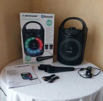 Enceinte Karaoke radio Dunlop