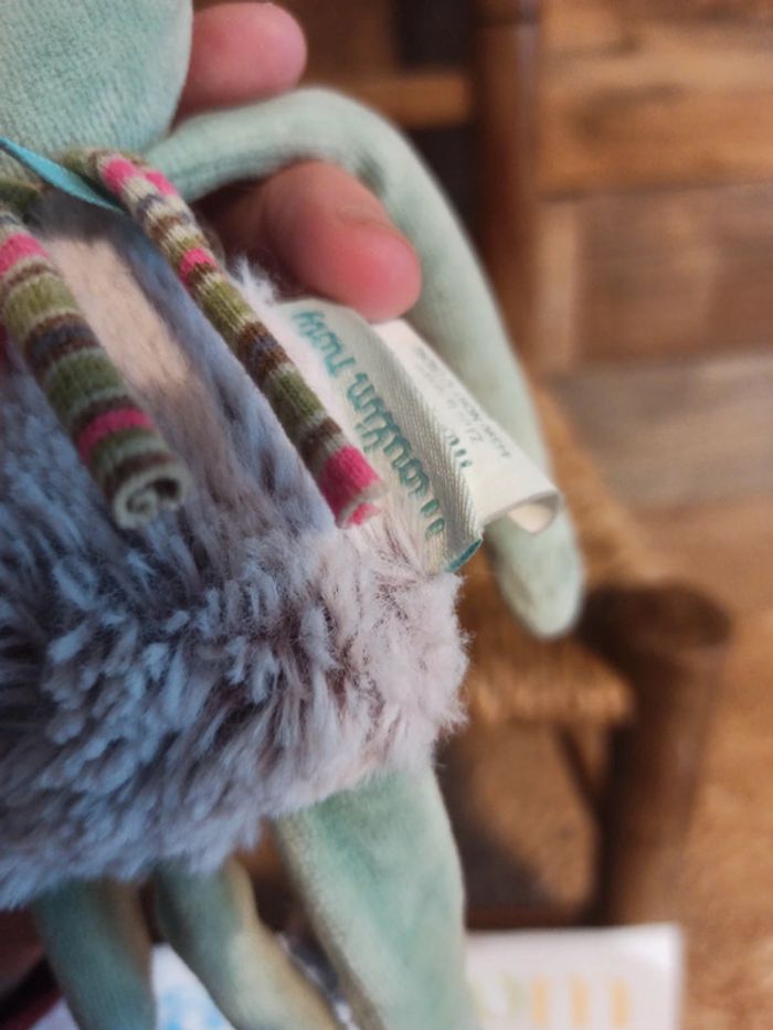 Peluche Minoucha hochet moulin roty tbe - photo numéro 5