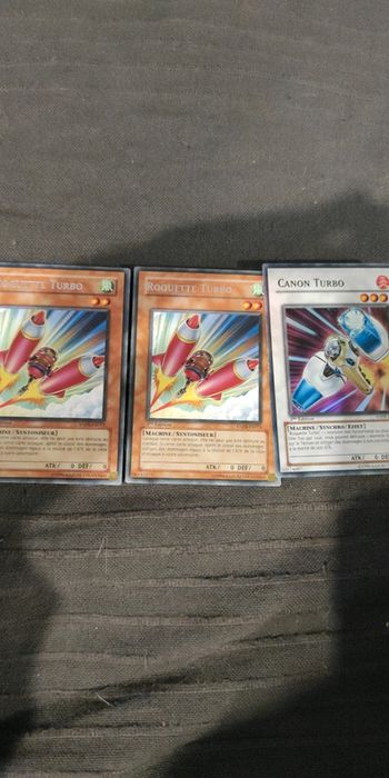 Lot de 3 cartes Yu-Gi-Oh