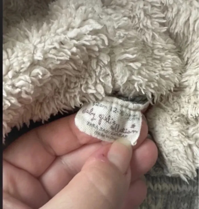 Gilet chaud veste laine Zara fille 12/18 mois - photo numéro 2