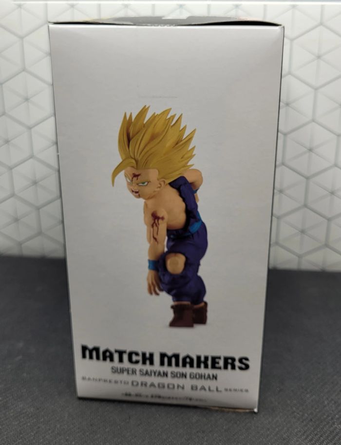 Figurine Dragon Ball Z Super Saiyan 2 Son Gohan Matchmakers Banpresto Bandai - photo numéro 3