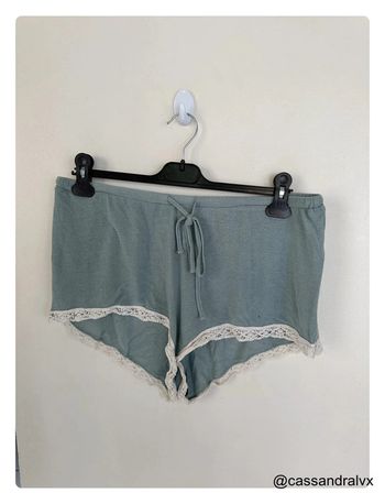 Short pyjama bleu Undiz