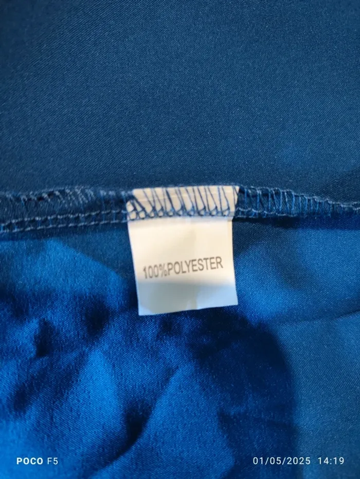 Tunique femme bleu 6 Xl / 58 manque longue et 3/4 neuve - photo numéro 9