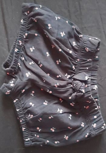 Short 3mois kiabi 56/62cm